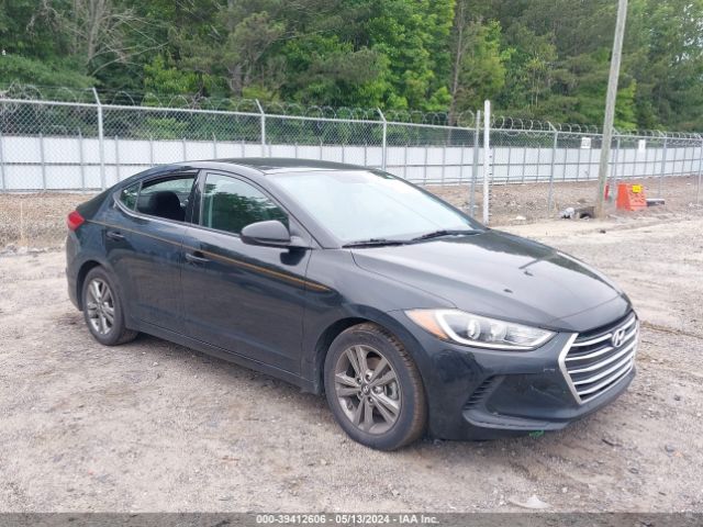 hyundai elantra 2018 5npd84lf2jh318501