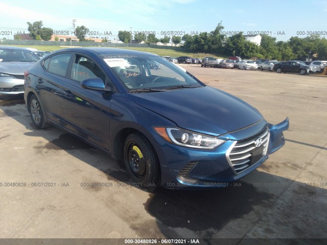 hyundai elantra 2018 5npd84lf2jh318756