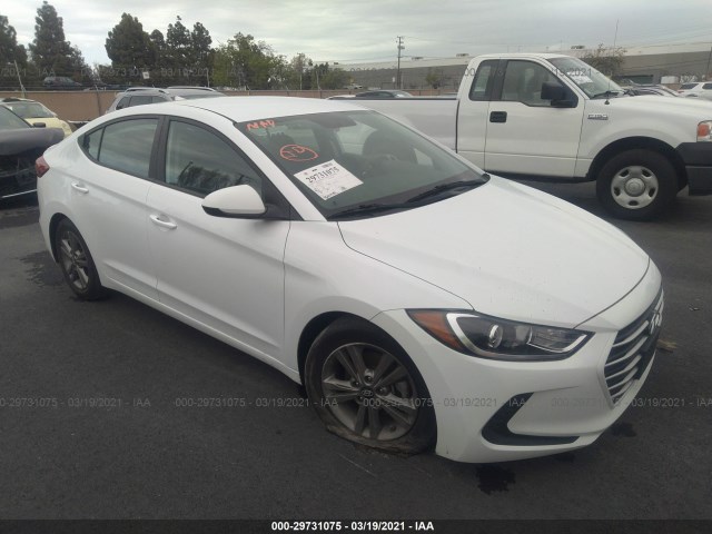 hyundai elantra 2018 5npd84lf2jh333449