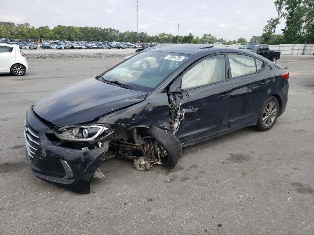 hyundai elantra 2018 5npd84lf2jh348839