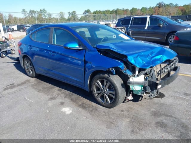 hyundai elantra 2018 5npd84lf2jh351580