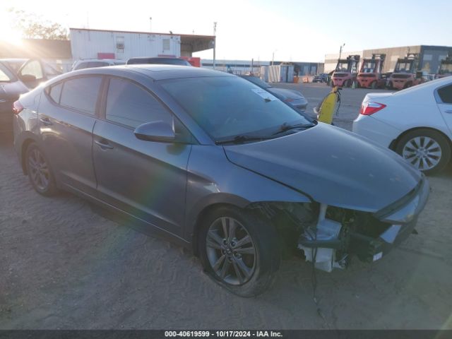 hyundai elantra 2018 5npd84lf2jh354799