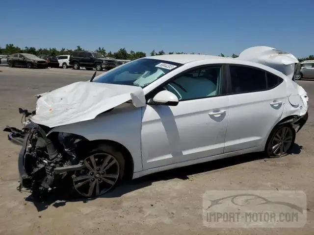 hyundai elantra 2018 5npd84lf2jh366404