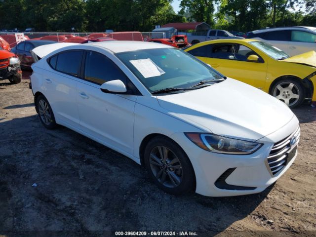 hyundai elantra 2018 5npd84lf2jh369352