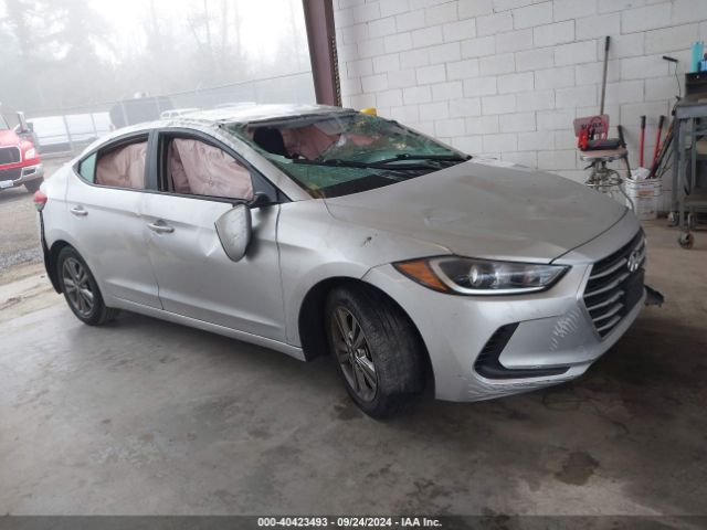 hyundai elantra 2018 5npd84lf2jh370646