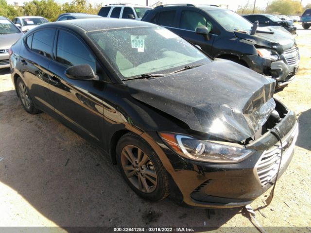 hyundai elantra 2018 5npd84lf2jh386345