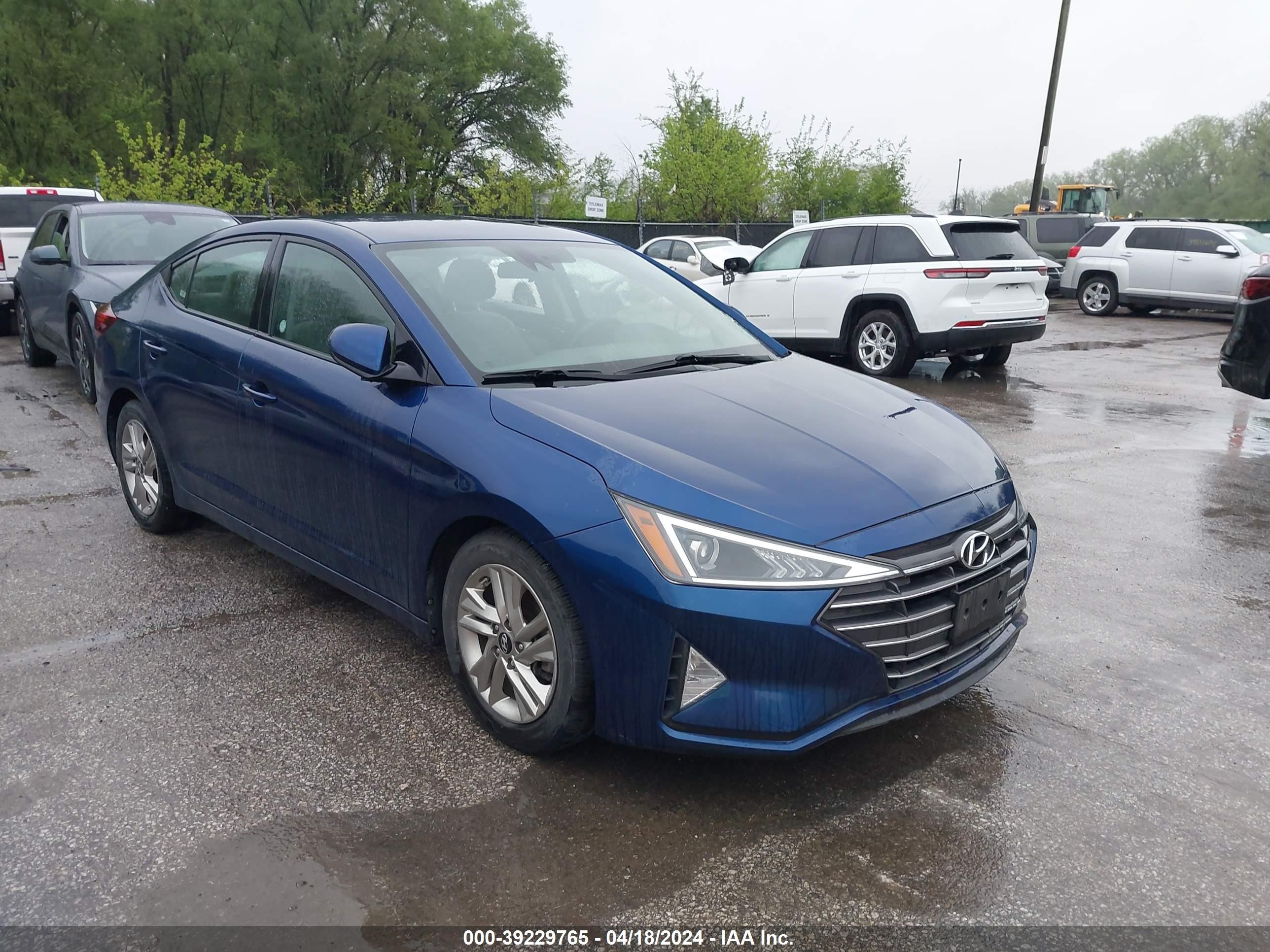 hyundai elantra 2019 5npd84lf2kh447002