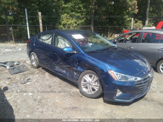 hyundai elantra 2019 5npd84lf2kh451308