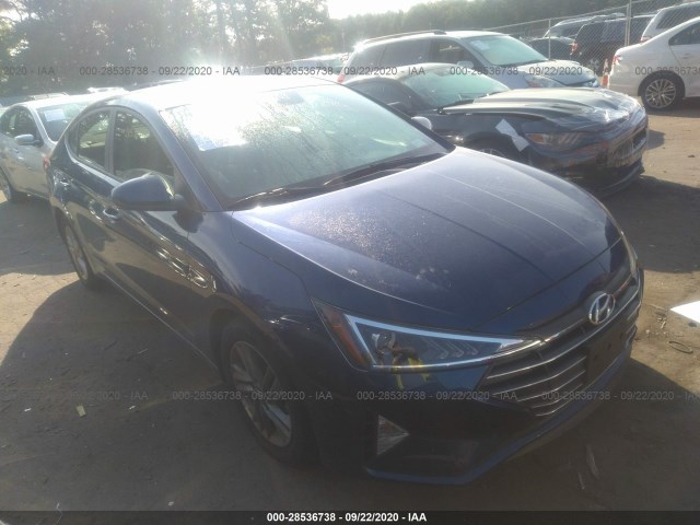 hyundai elantra 2019 5npd84lf2kh451311