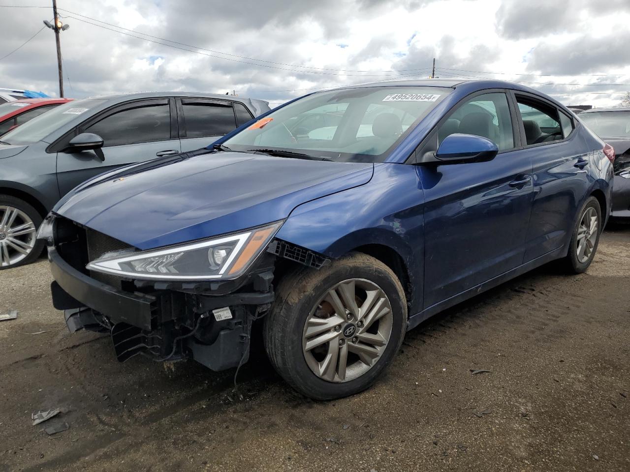 hyundai elantra 2019 5npd84lf2kh459828