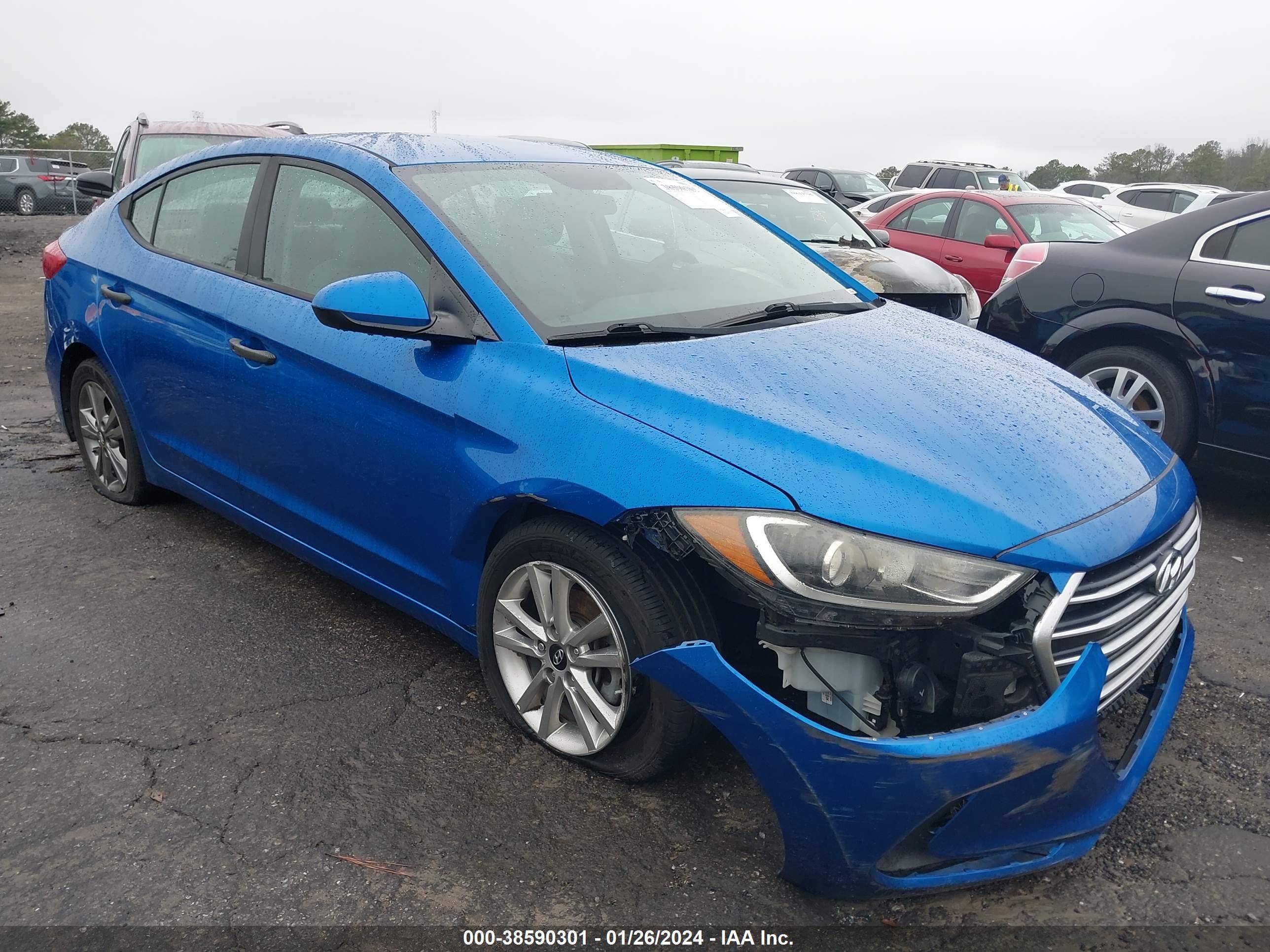 hyundai elantra 2017 5npd84lf3hh038113