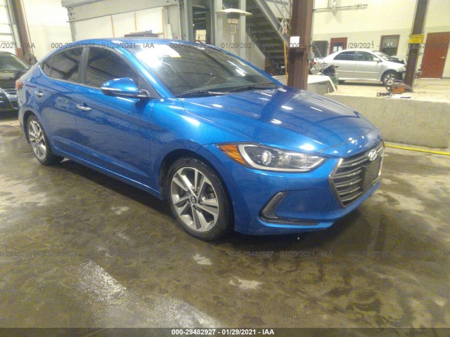 hyundai elantra 2017 5npd84lf3hh118513