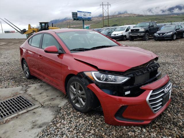 hyundai elantra 2018 5npd84lf3jh215541