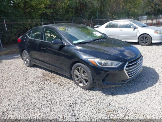 hyundai elantra 2018 5npd84lf3jh215734