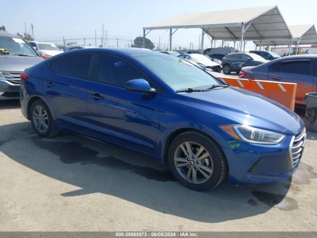 hyundai elantra 2018 5npd84lf3jh224479