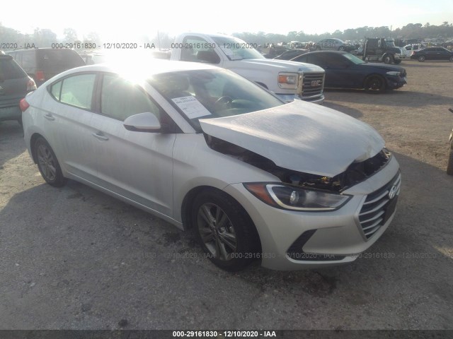 hyundai elantra 2018 5npd84lf3jh230038