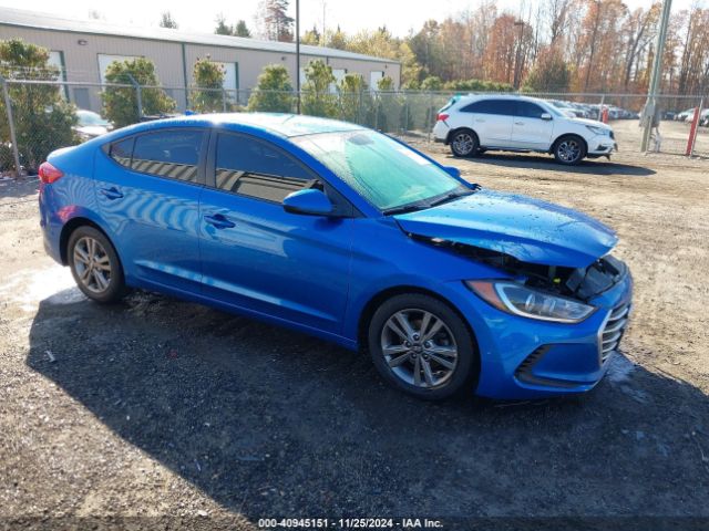 hyundai elantra 2018 5npd84lf3jh231836