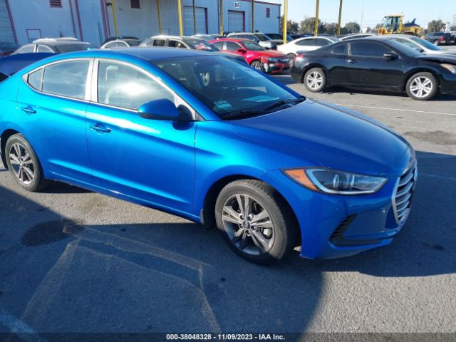 hyundai elantra 2018 5npd84lf3jh232453