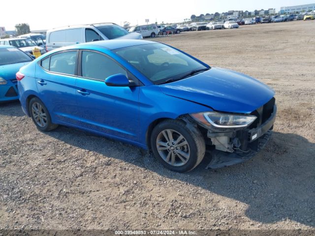 hyundai elantra 2018 5npd84lf3jh239497