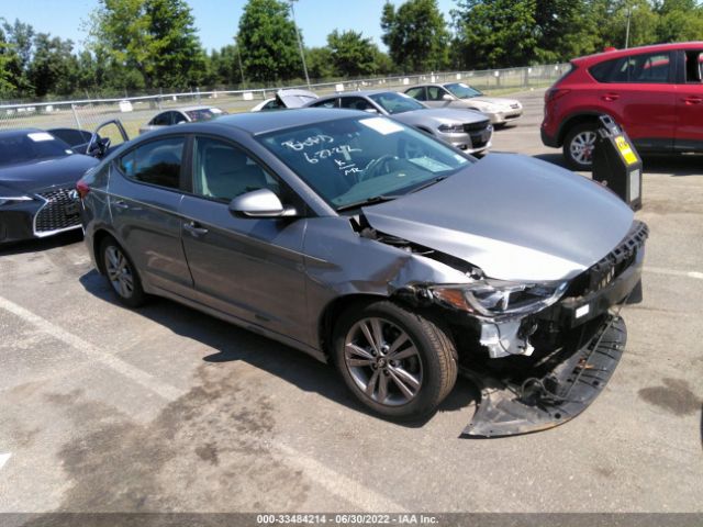 hyundai elantra 2018 5npd84lf3jh246109