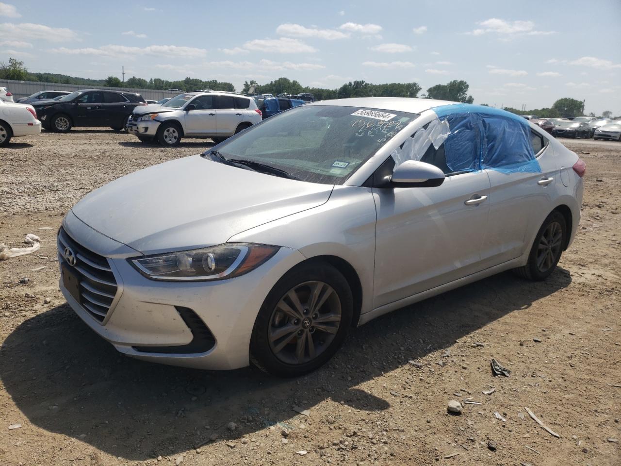 hyundai elantra 2018 5npd84lf3jh256929