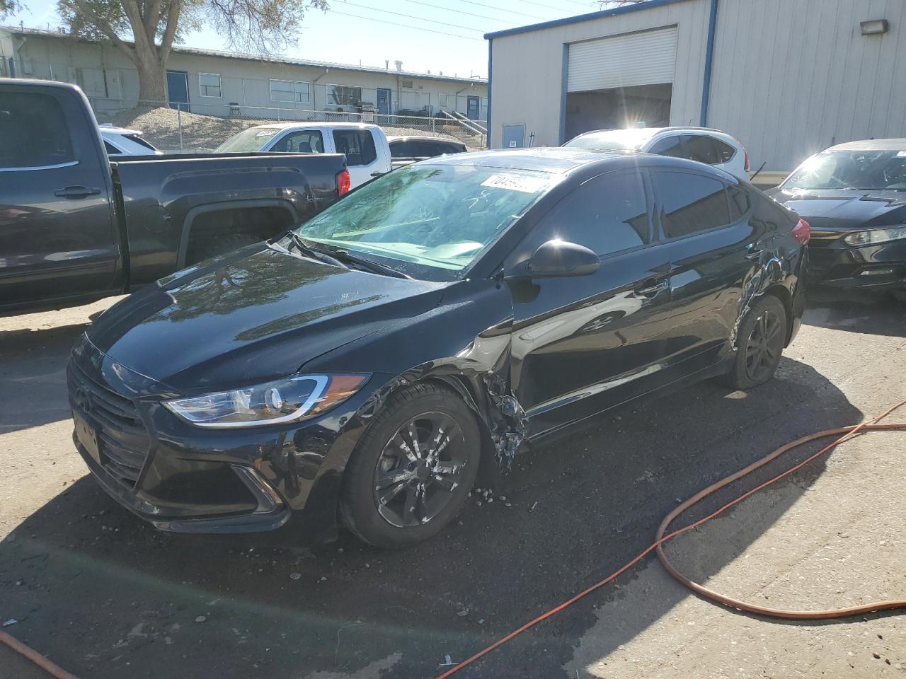 hyundai elantra 2018 5npd84lf3jh280177