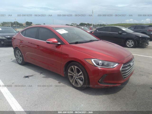 hyundai elantra 2018 5npd84lf3jh281538