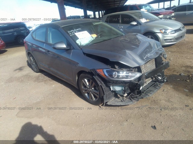 hyundai elantra 2018 5npd84lf3jh297156