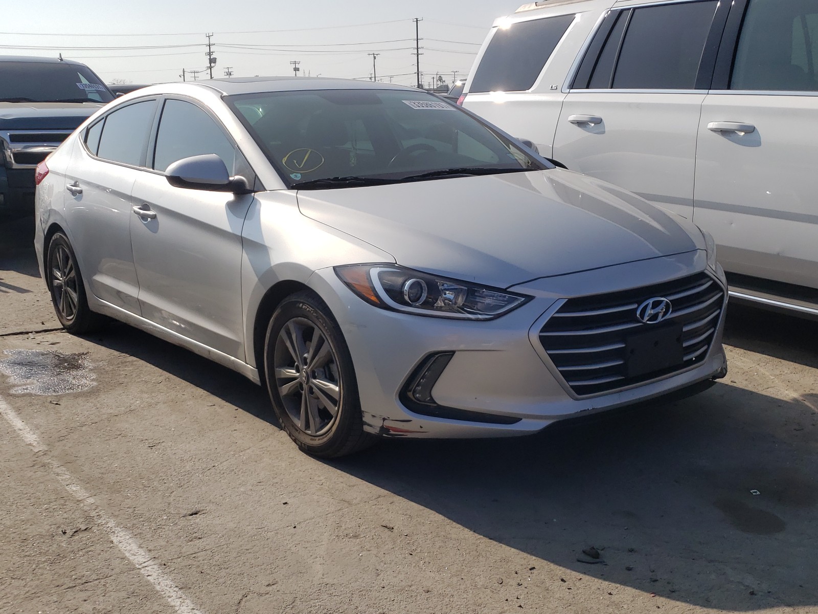 hyundai elantra se 2018 5npd84lf3jh315557