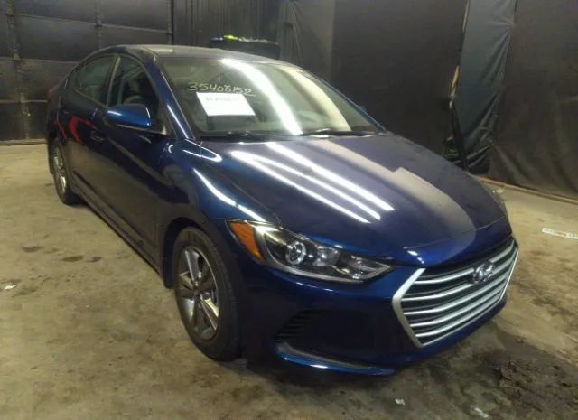 hyundai elantra 2018 5npd84lf3jh331290