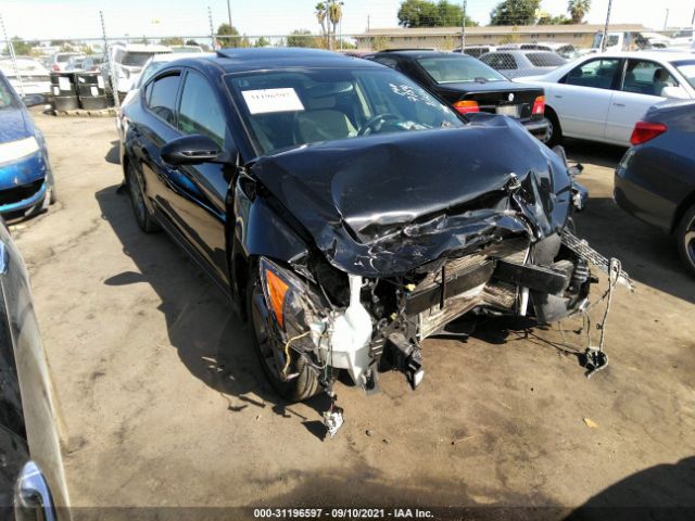 hyundai elantra 2018 5npd84lf3jh337154