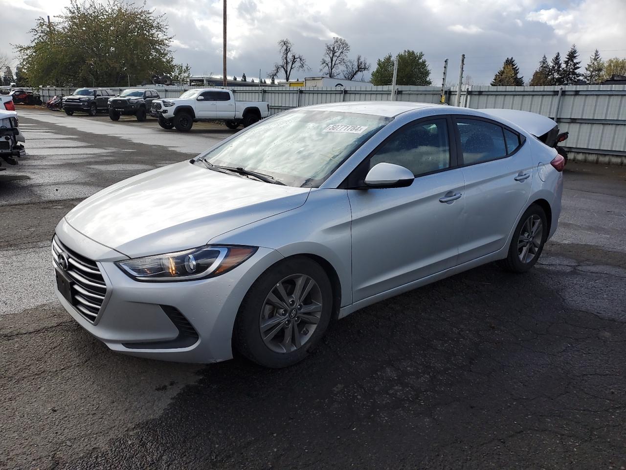 hyundai elantra 2018 5npd84lf3jh342466