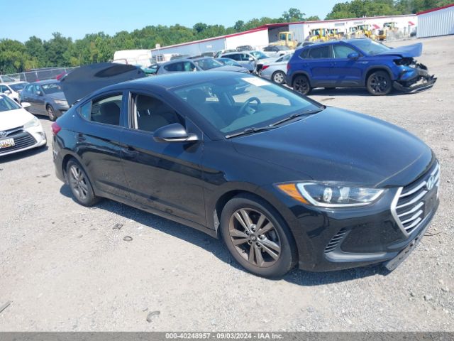 hyundai elantra 2018 5npd84lf3jh367917