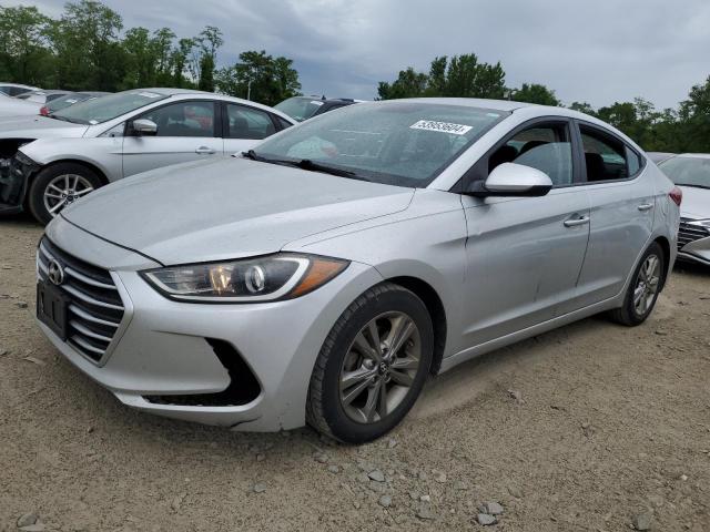 hyundai elantra 2018 5npd84lf3jh370784