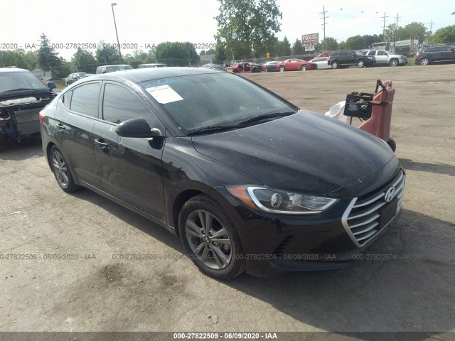 hyundai elantra 2018 5npd84lf3jh371711