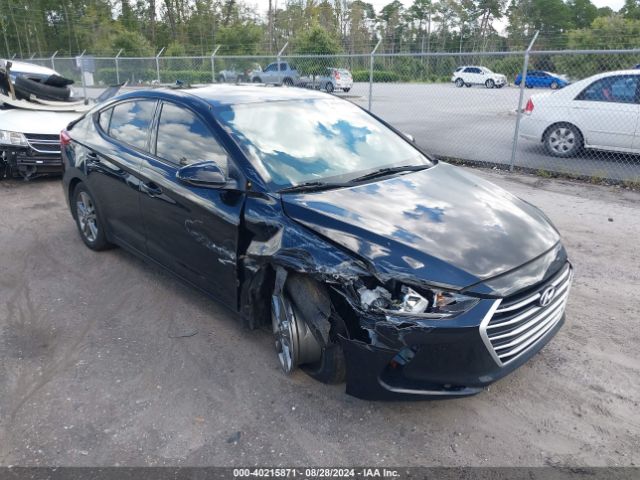 hyundai elantra 2018 5npd84lf3jh375600