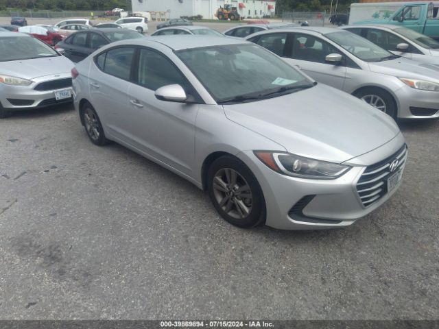 hyundai elantra 2018 5npd84lf3jh375645