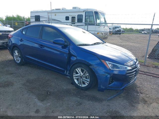 hyundai elantra 2019 5npd84lf3kh463161