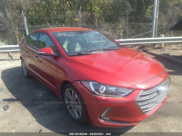 hyundai elantra 2017 5npd84lf4hh056507