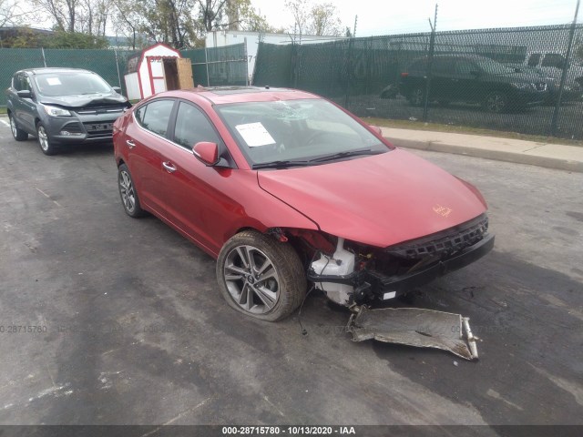 hyundai elantra 2017 5npd84lf4hh115510