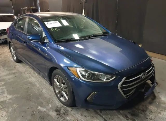 hyundai elantra 2017 5npd84lf4hh171592