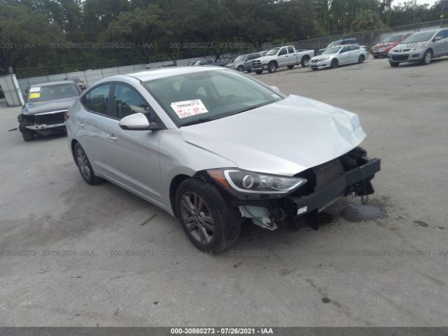 hyundai elantra 2018 5npd84lf4jh235717