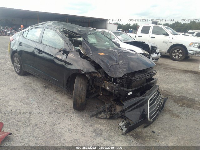 hyundai elantra 2018 5npd84lf4jh236446