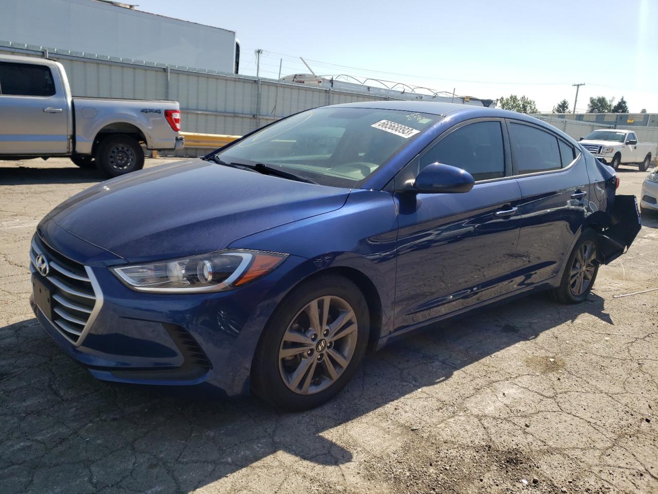 hyundai elantra 2018 5npd84lf4jh239217