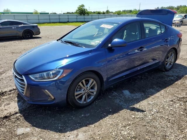 hyundai elantra 2018 5npd84lf4jh245566