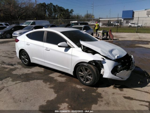 hyundai elantra 2018 5npd84lf4jh251142