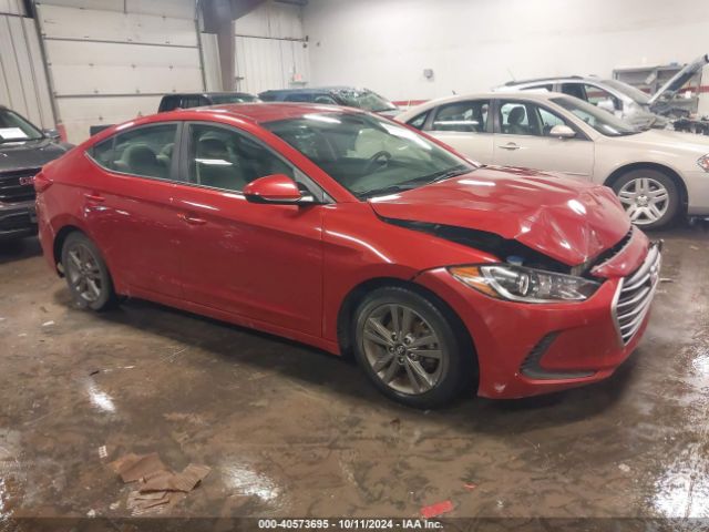 hyundai elantra 2018 5npd84lf4jh254171