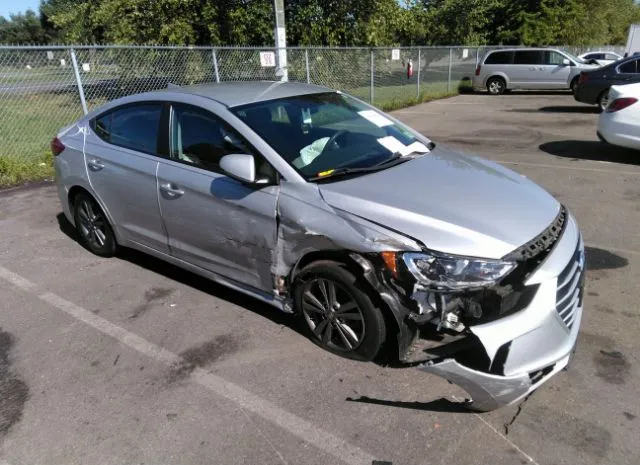 hyundai elantra 2018 5npd84lf4jh254395