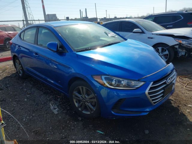 hyundai elantra 2018 5npd84lf4jh263839