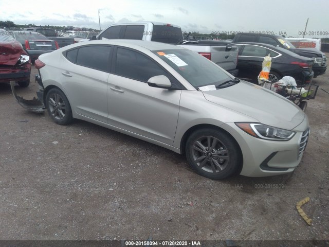 hyundai elantra 2018 5npd84lf4jh270547